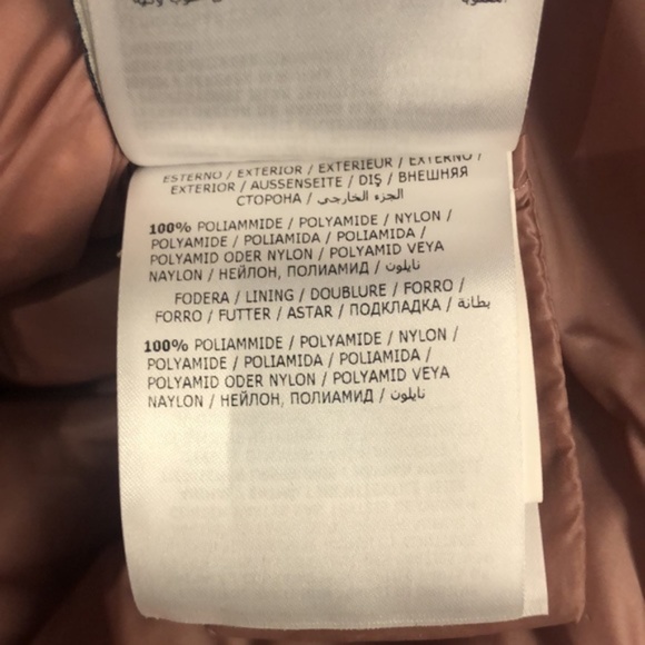 Moncler Serin Pink Quilted Down Jacket - Picture 13 of 14